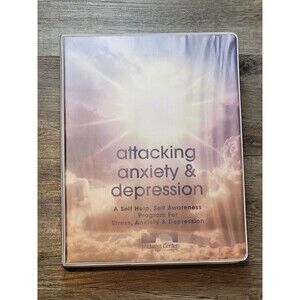 Midwest Center Attacking Anxiety and Depression Cassette Tapes SET Tapes Only